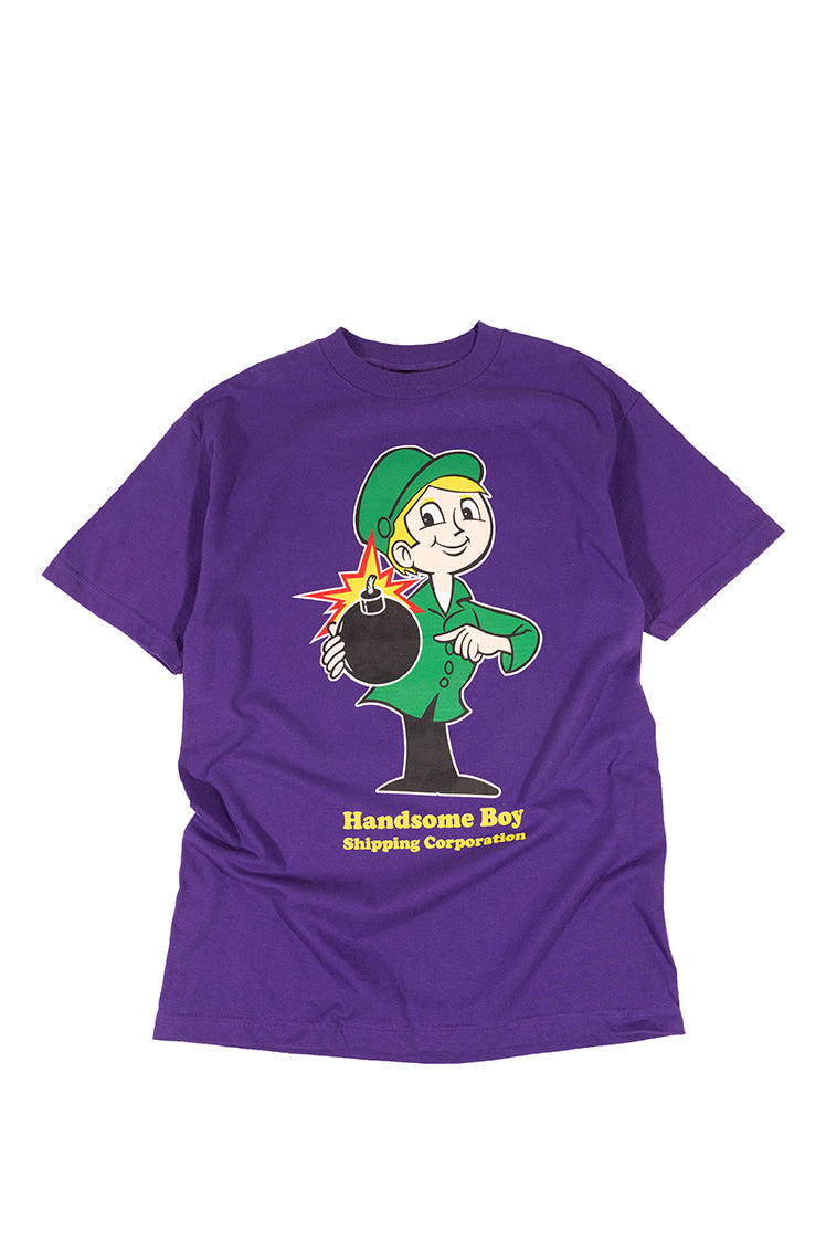 The Hundreds Handsome T-Shirt M lila Vintage
