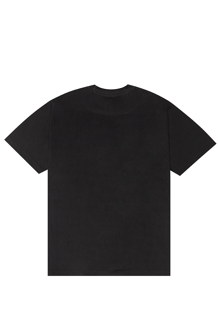 The Hundreds Graphic Tees Myth T-Shirt Schwarz Boxy Baumwolle