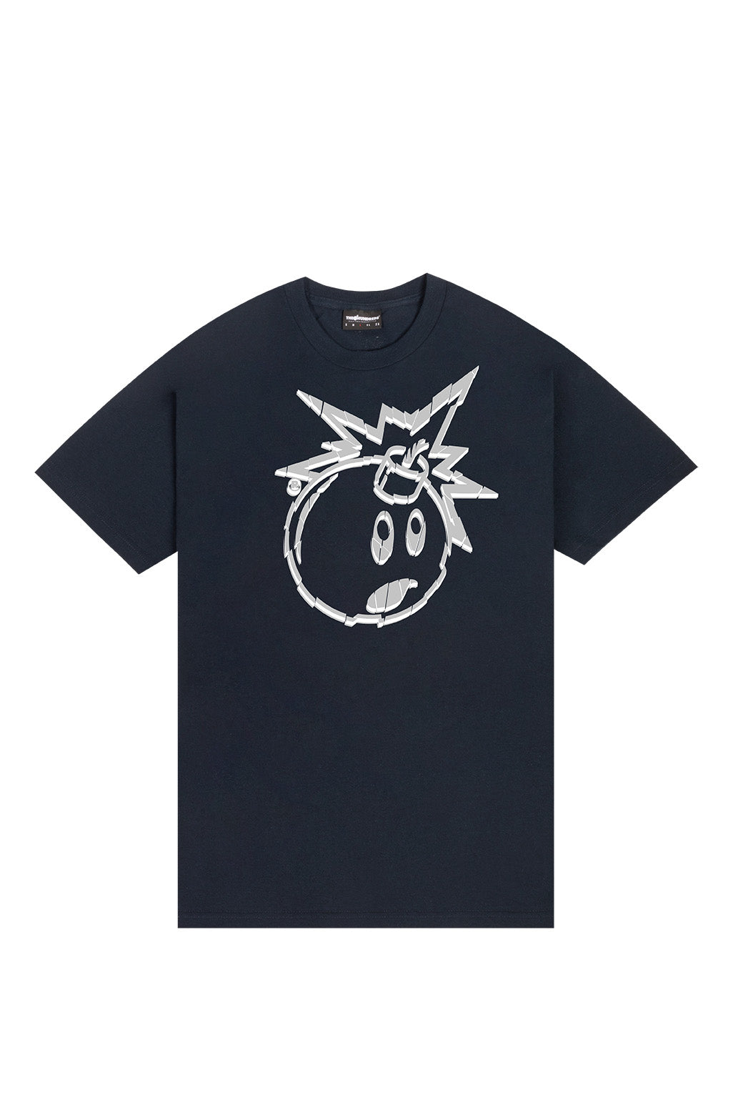The Hundreds Shattered Adam T-Shirt Navy S Baumwolle