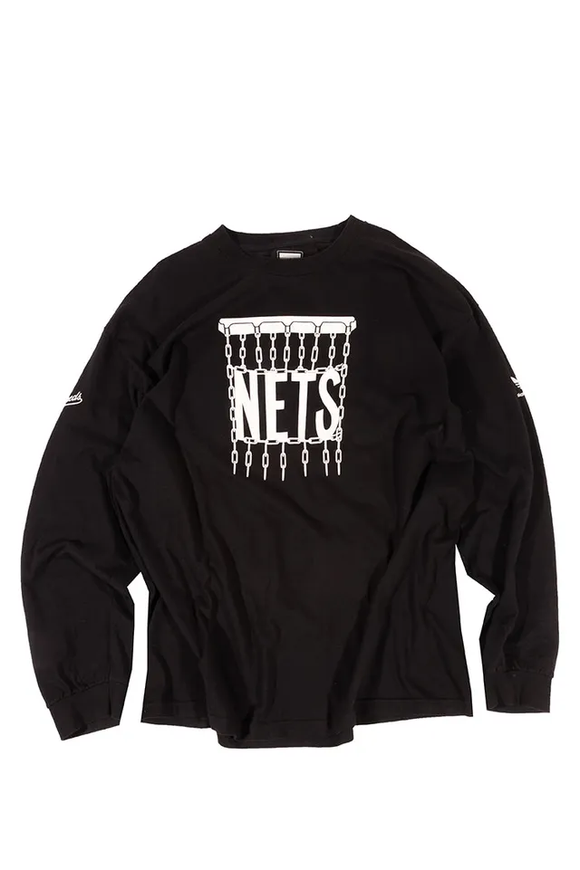 The Hundreds Brooklyn Nets LS Shirt Schwarz 2XL