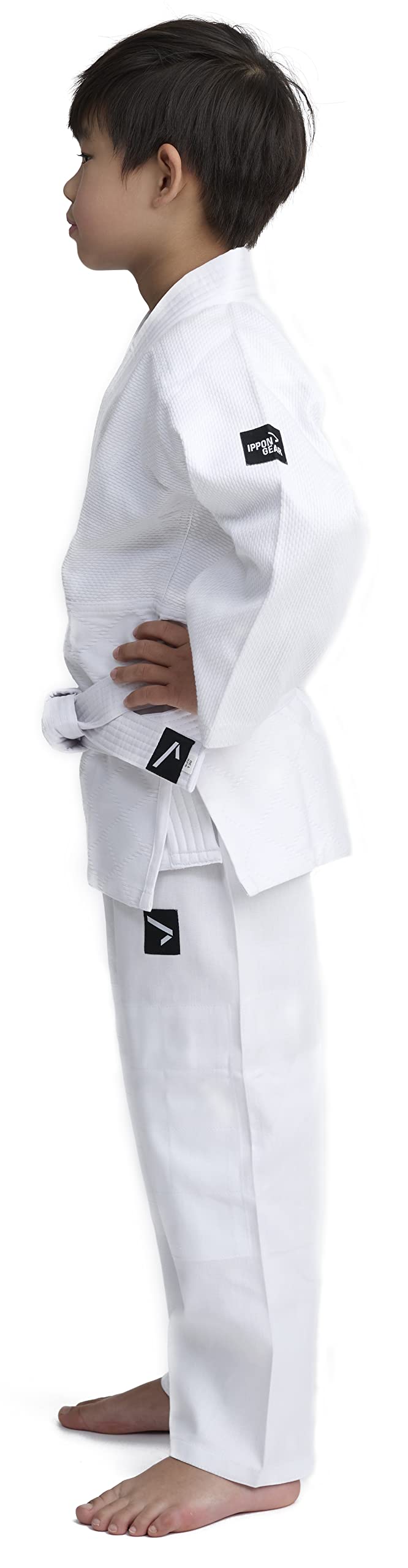 Ippon Gear Future 2 Judoanzug 110 weiss mit Gürtel
