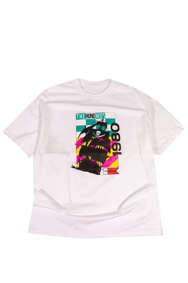 The Hundreds Pirates T-Shirt White XL Vintage