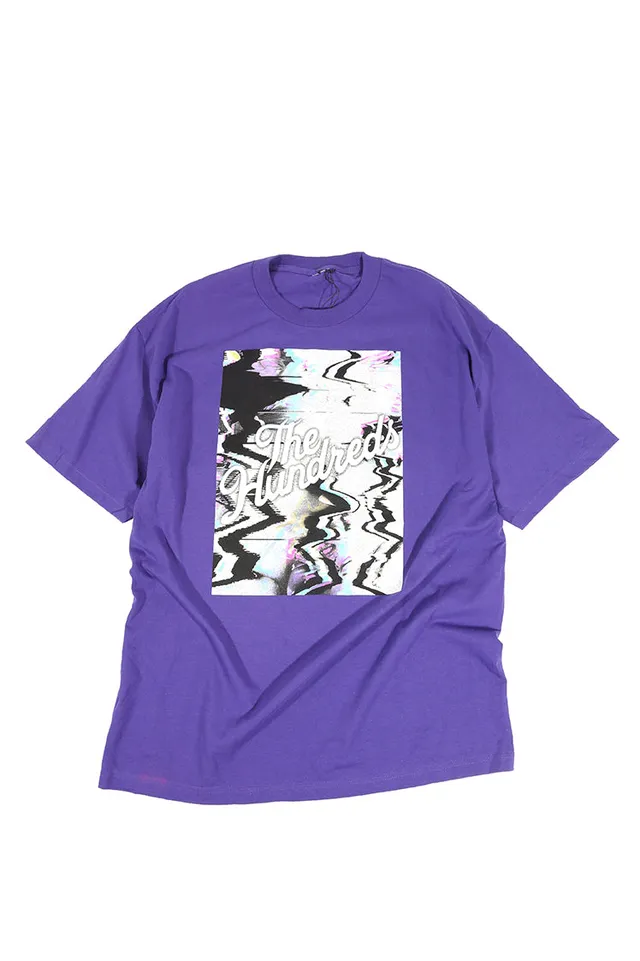 The Hundreds Graphic Tees Scramble Slant T-Shirt Lila XL