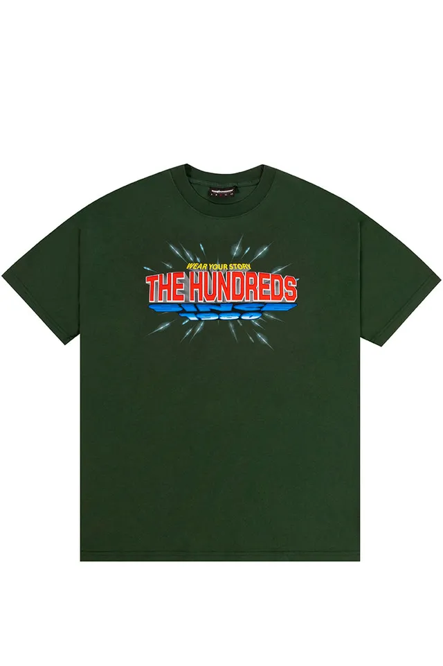 The Hundreds Wear Your Story T-Shirt Grün Baumwolle