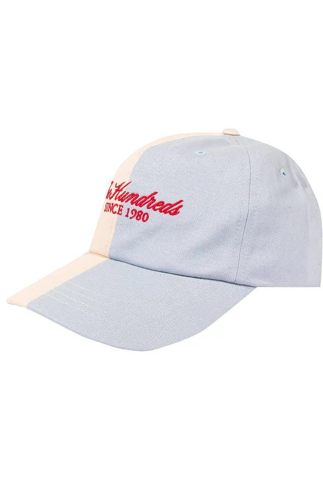 The Hundreds Split Strapback Cap Weiß OS Verstellbar