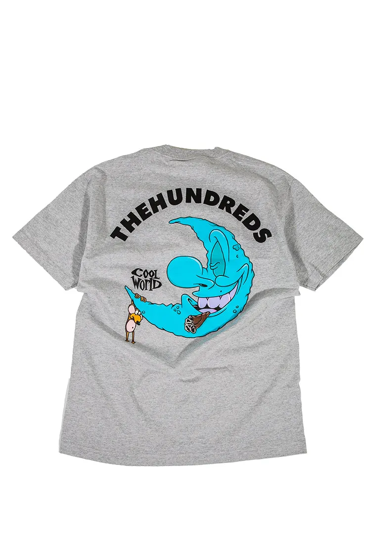 The Hundreds Graphic Tees Moon T-Shirt Grau M Vintage