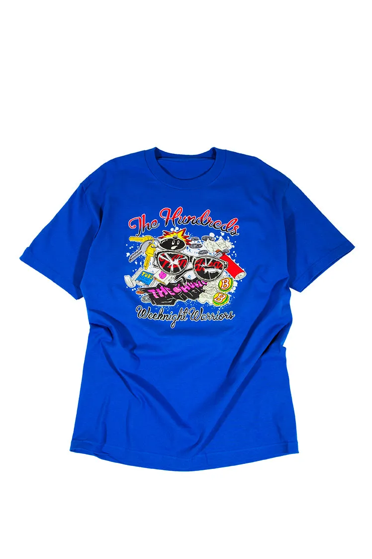 The Hundreds Weeknight Warriors T-Shirt blau L