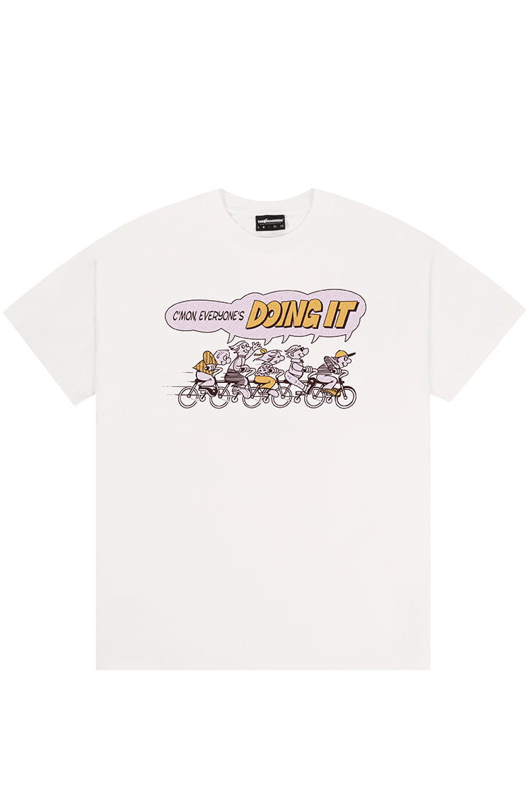 The Hundreds Graphic Tees Lemmings T-Shirt weiß XL