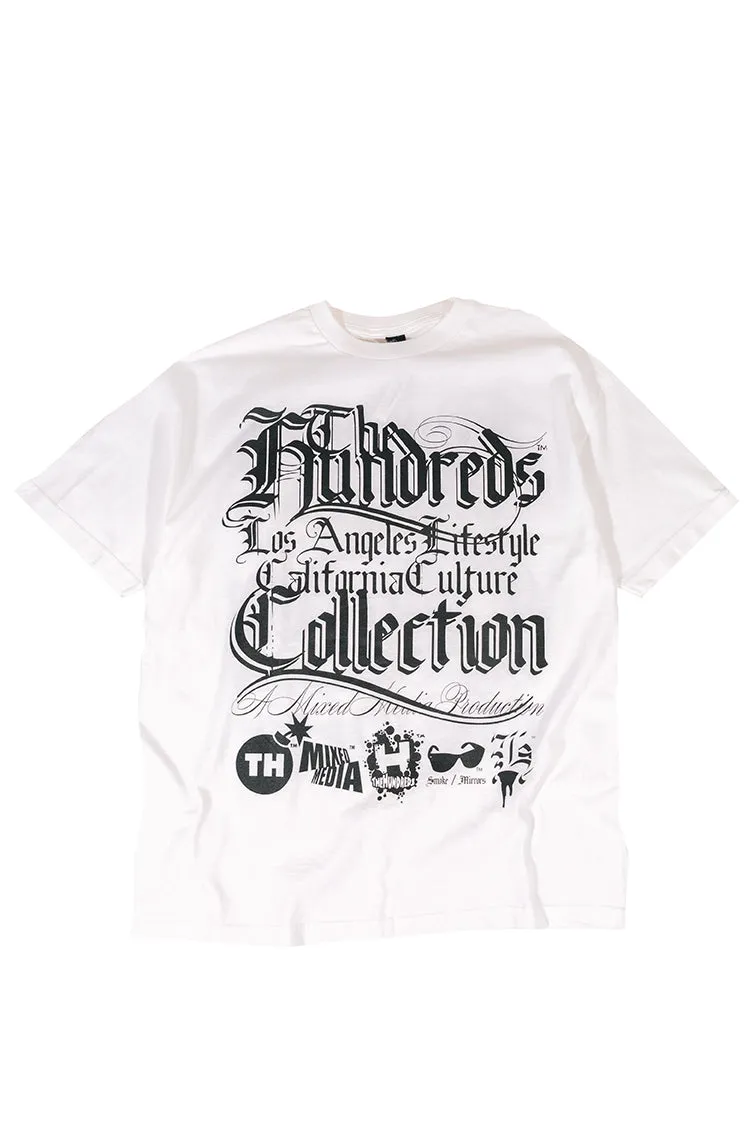 The Hundreds Graphic Tees Nine T-Shirt weiß XL vintage