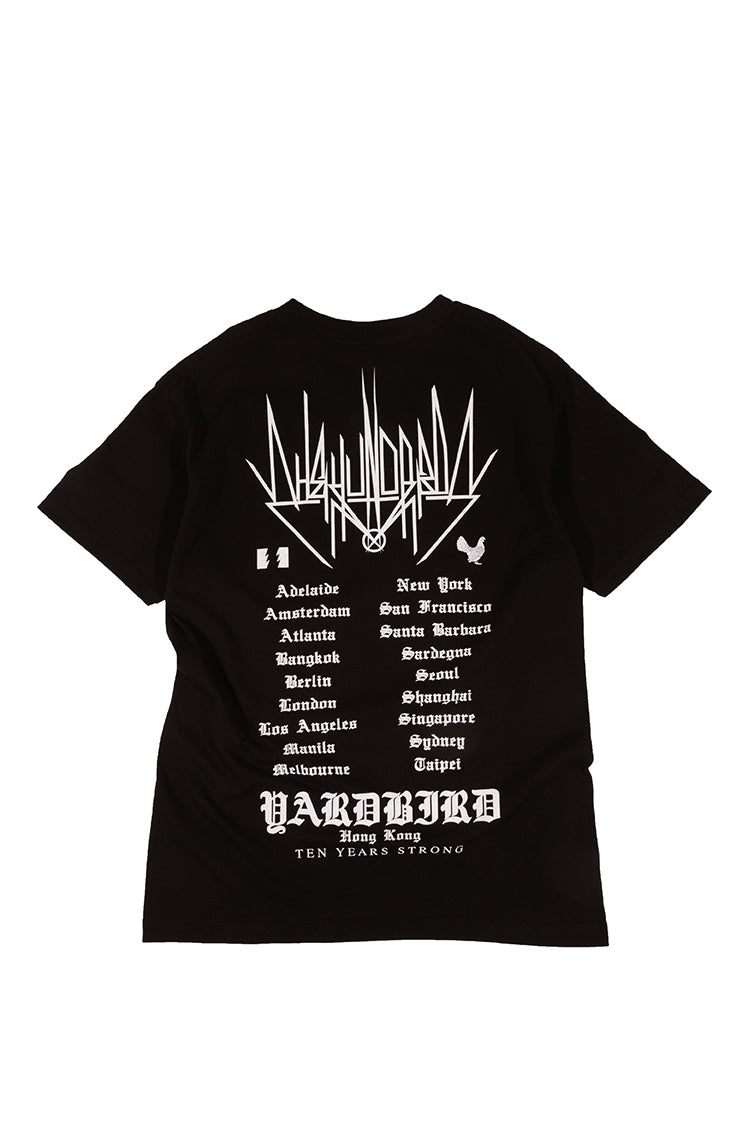 The Hundreds Graphic Tees Yardbird Schwarz M