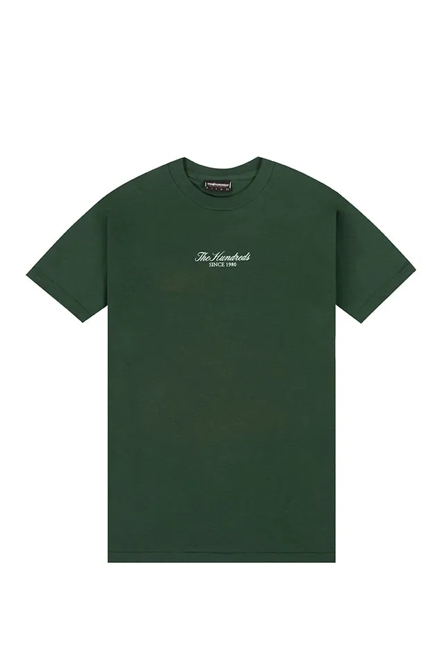 The Hundreds Graphic Tees Rich Logo T-Shirt Forest Green S