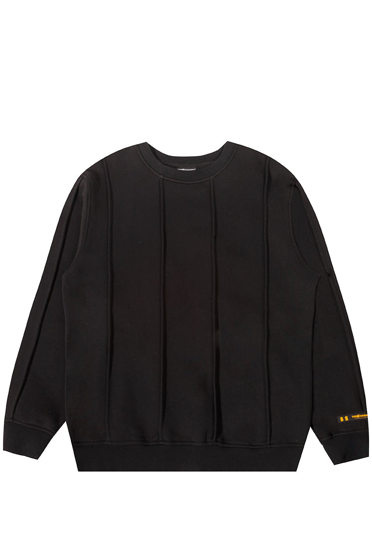 The Hundreds Sweatshirts Seam Crewneck Bordeaux S Baumwolle