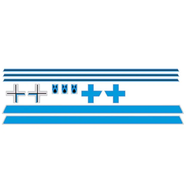 Swiss Side HADRON² Rear Disc Decals Rot Scheibe