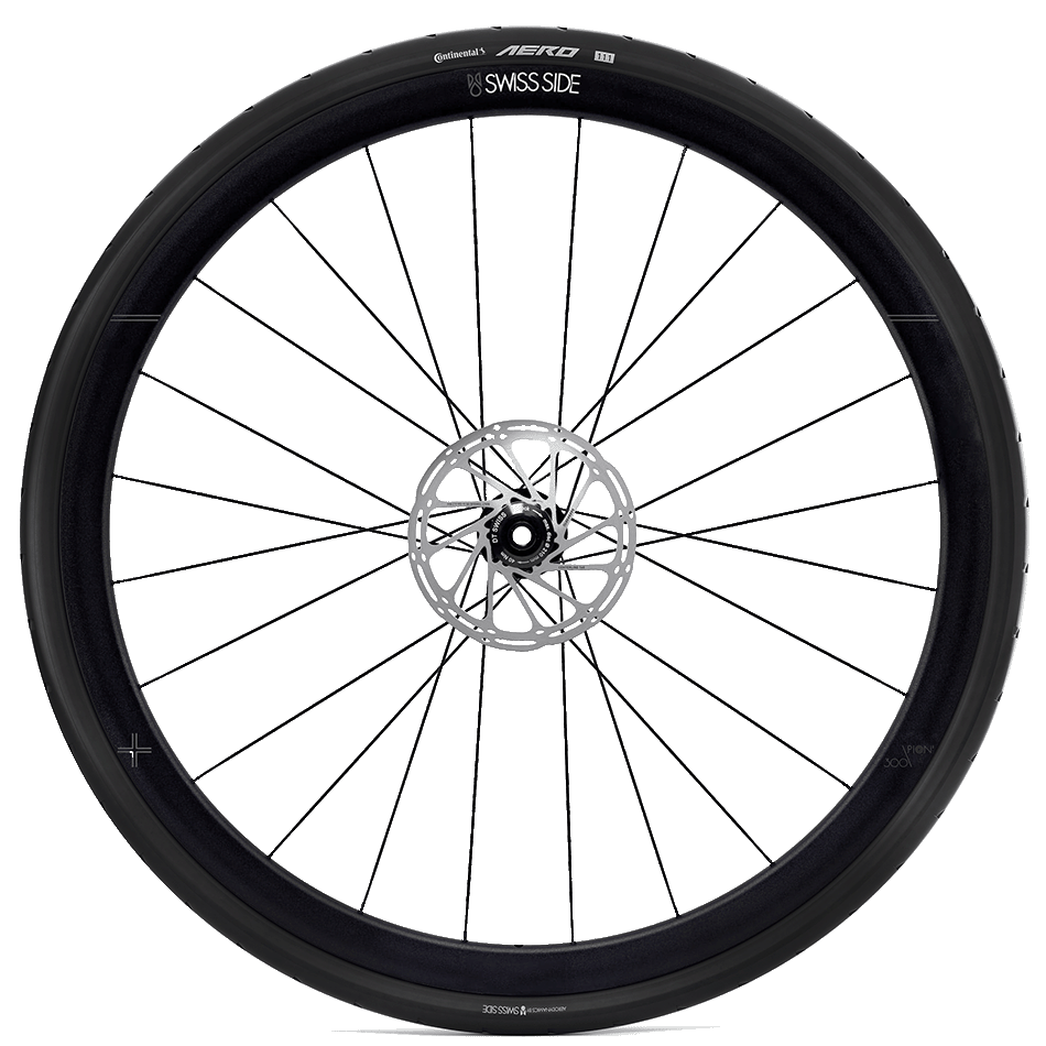 Swiss Side PION² 300 Alu-Vorderrad Disc 30mm Tubeless
