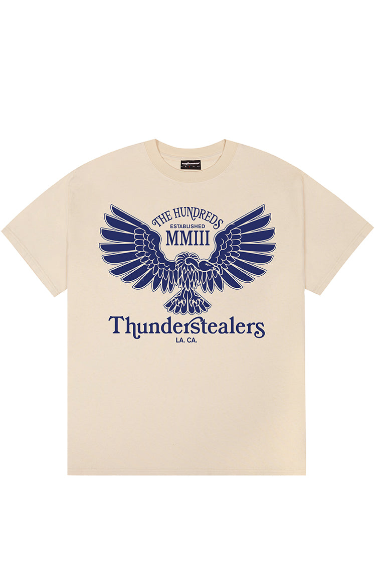 The Hundreds Thunder Cycle T-Shirt Baumwolle Schwarz