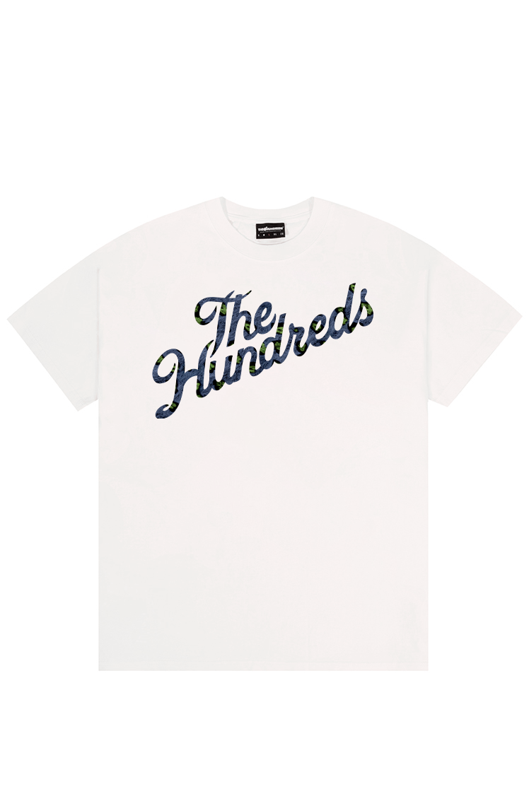 The Hundreds Safari Slant T-Shirt Weiß Baumwolle