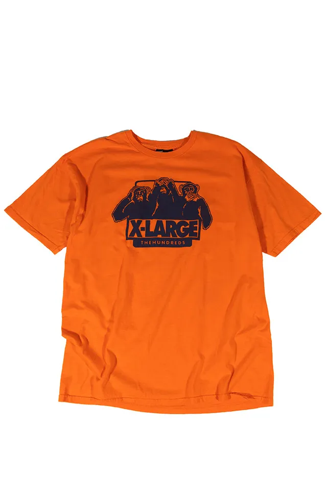 The Hundreds X-Large T-Shirt Orange XL Vintage