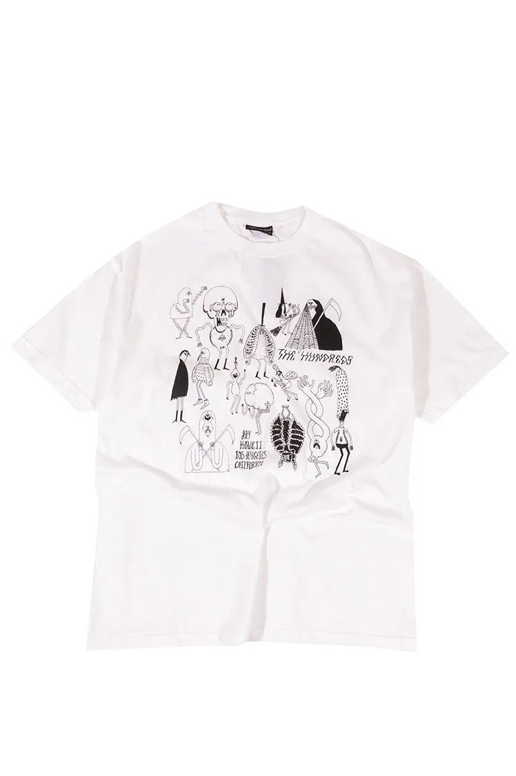 The Hundreds X Jay Howell Bodies T-Shirt Weiß XL Vintage