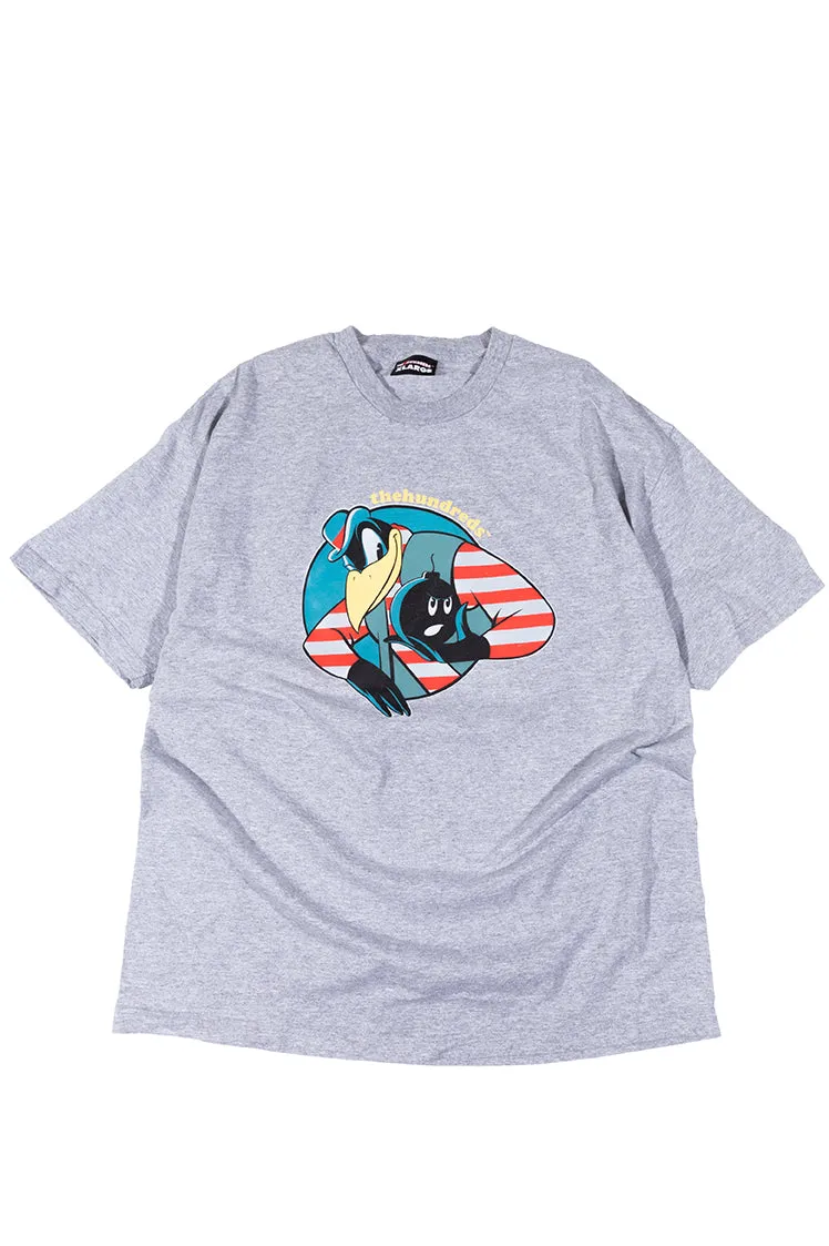 The Hundreds Mischief Duck T-Shirt Grau XL Cartoon-Print