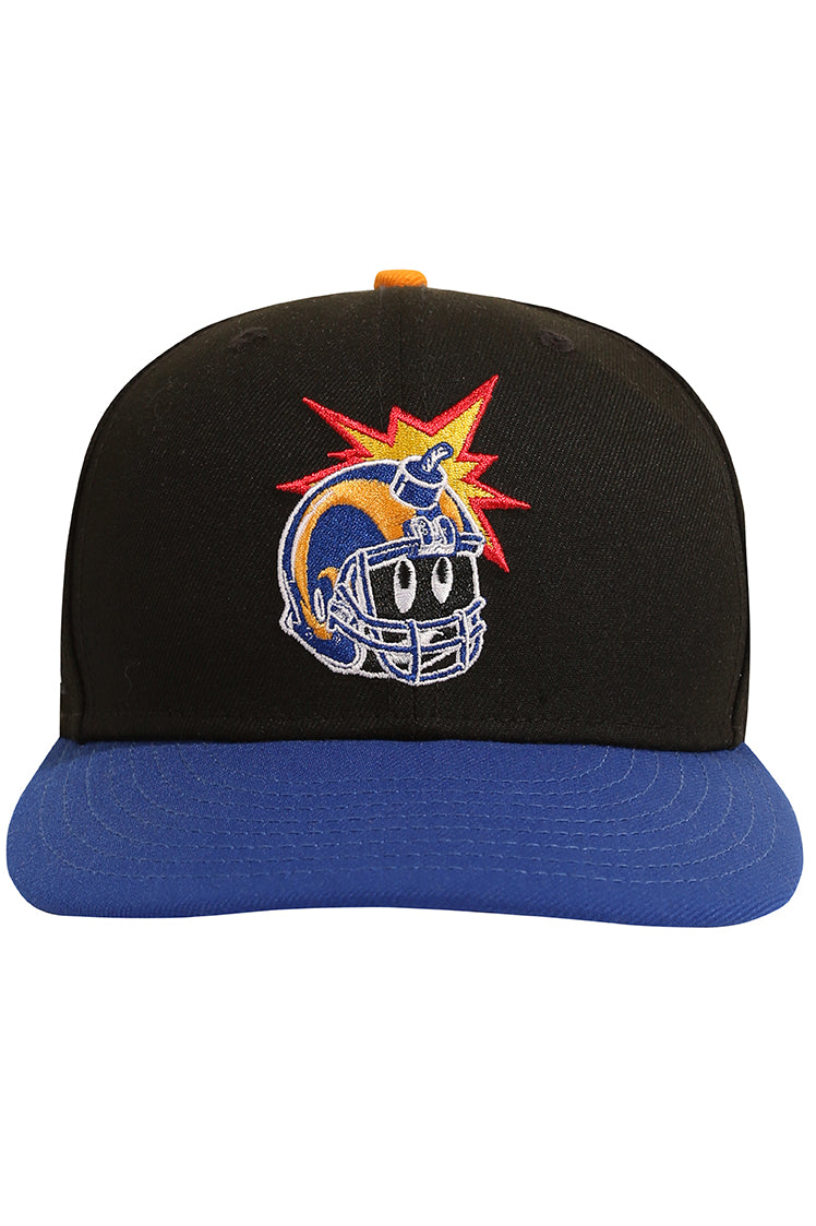 The Hundreds Rams New Era Hat Schwarz Polyester Fitted