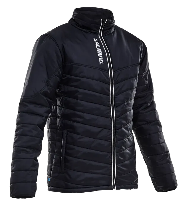 Salming League Jkt JR Jacke 140 Schwarz Polyester