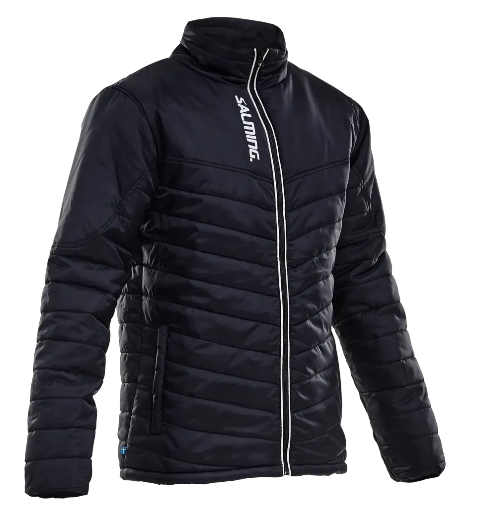 Salming League Jkt JR Jacke 140 Schwarz Polyester