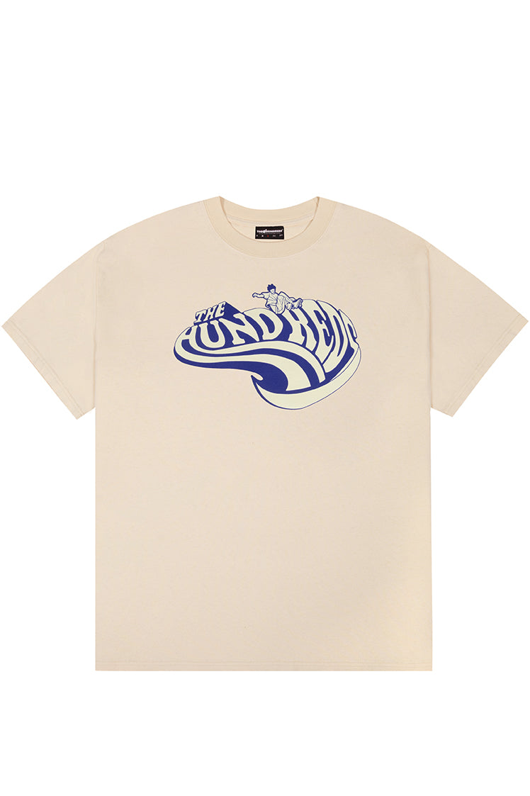 The Hundreds Concrete T-Shirt Washed Black Baumwolle