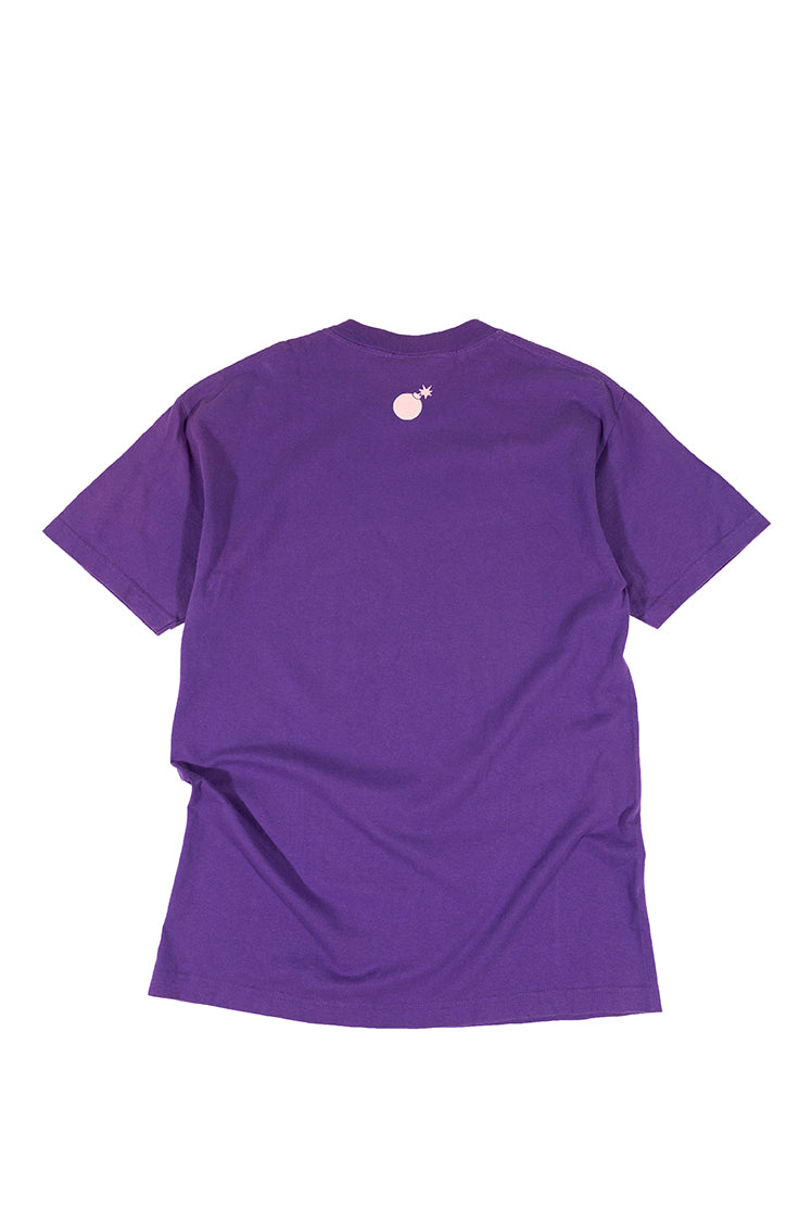 The Hundreds Blind T-Shirt lila M Vintage Grafik