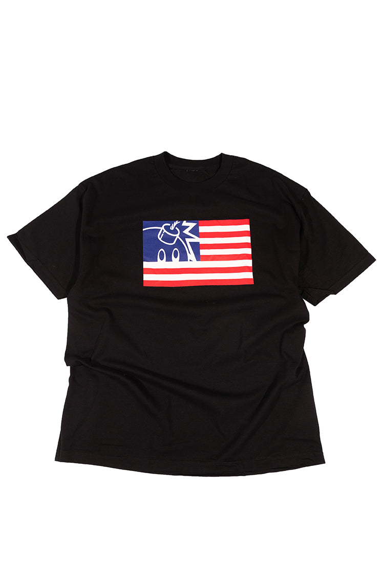 The Hundreds Flag T-Shirt XL schwarz Adam Bomb