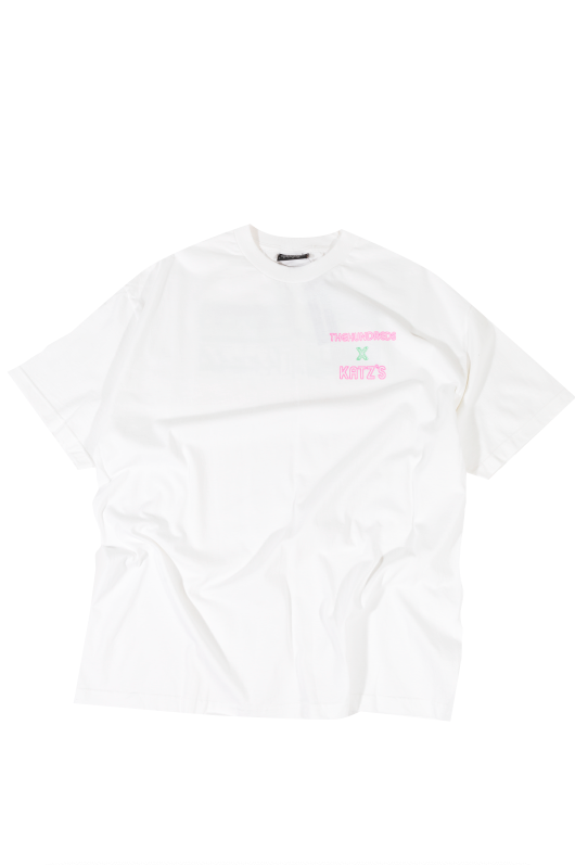 The Hundreds X Katz's Structure T-Shirt weiß XXL