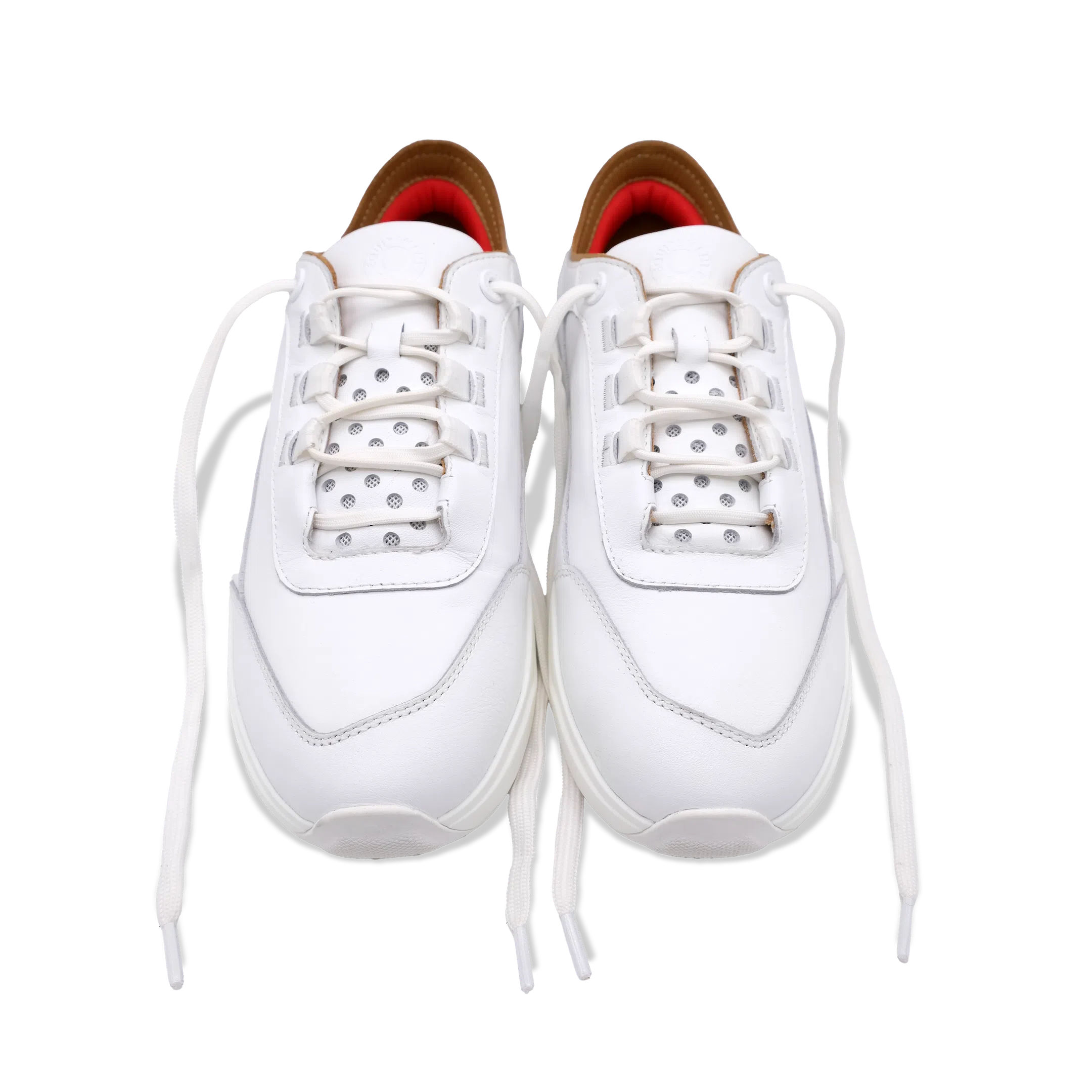 EDV x i:D Lemieux Leather Bootsschuh Weiß rutschfest