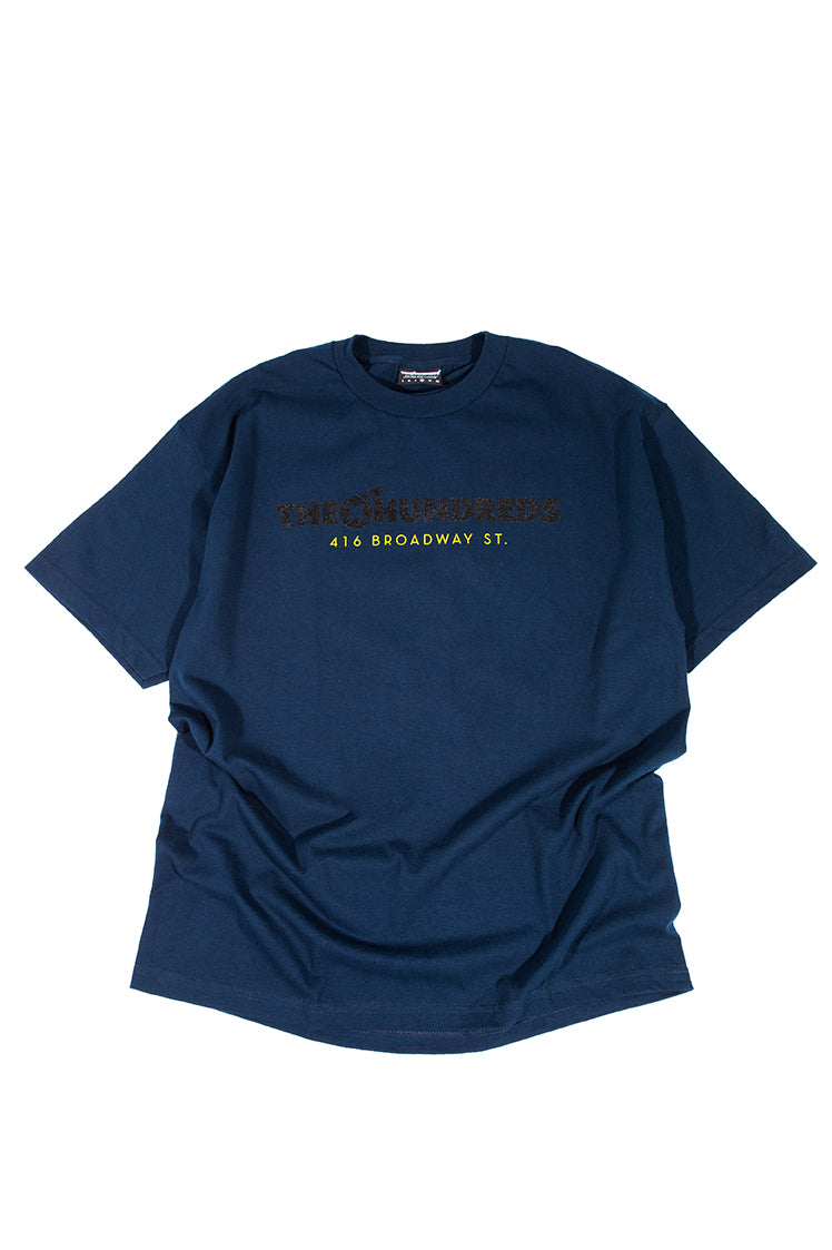 The Hundreds Graphic Tees Santa Monica T-Shirt Navy XL