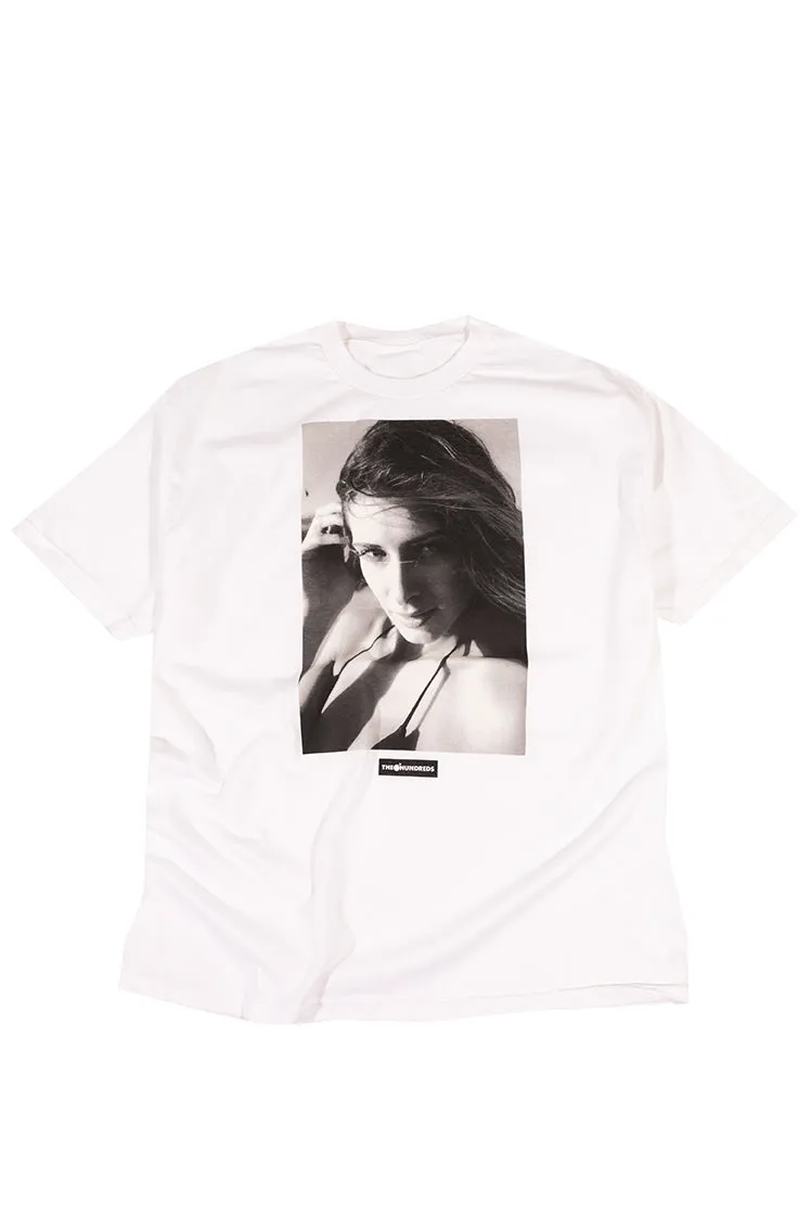The Hundreds Graphic Tees Brit T-Shirt Weiß L Vintage-Foto