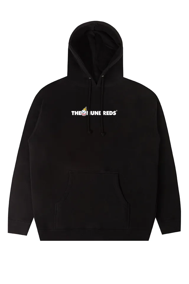 The Hundreds Jack Adam Sweatshirt Schwarz mit Kängurutasche
