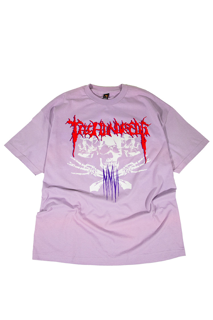 The Hundreds Death T-Shirt Lavendel XXL Metal