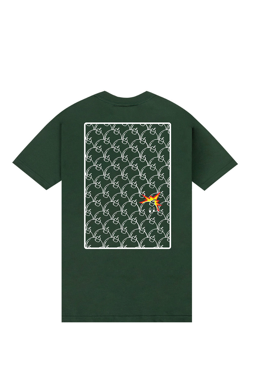 The Hundreds Outstanding T-Shirt Forest Green Print-Shirt S