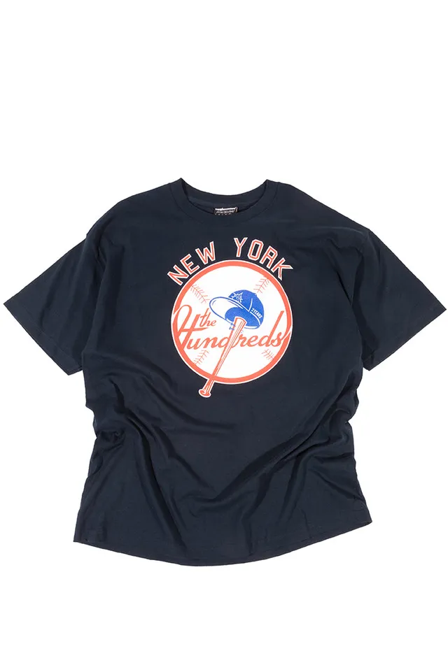 The Hundreds New York T-Shirt Navy 2XL Vintage