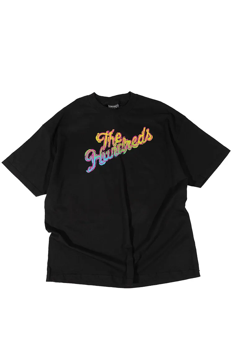 The Hundreds Frankly Slant T-Shirt Black XXL Vintage