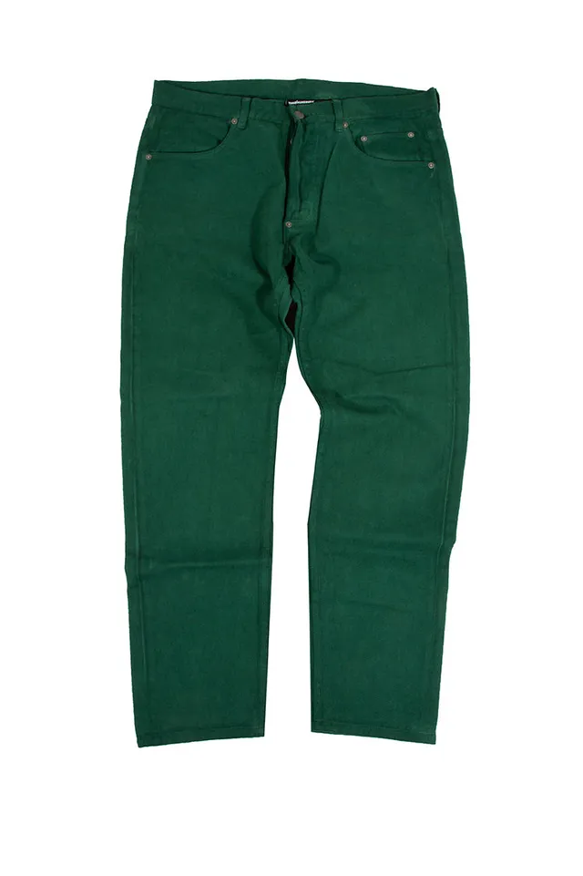 The Hundreds California Denim Jeans Hose Grün 34
