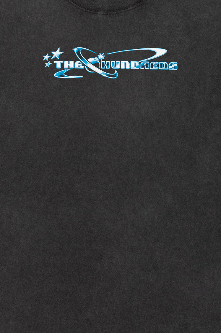 The Hundreds Y2K Bar Logo T-Shirt weiß Oversize