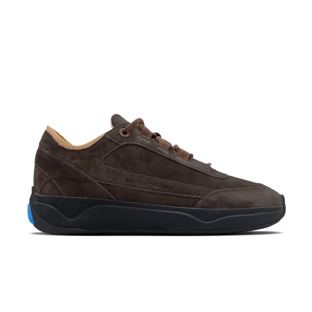 EDV x i:D Lemieux Suede Bootsschuh Chestnut Wildleder