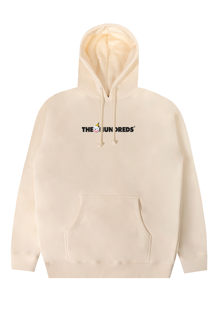 The Hundreds Jack Was Here Adam Hoodie Ivory Baumwolle