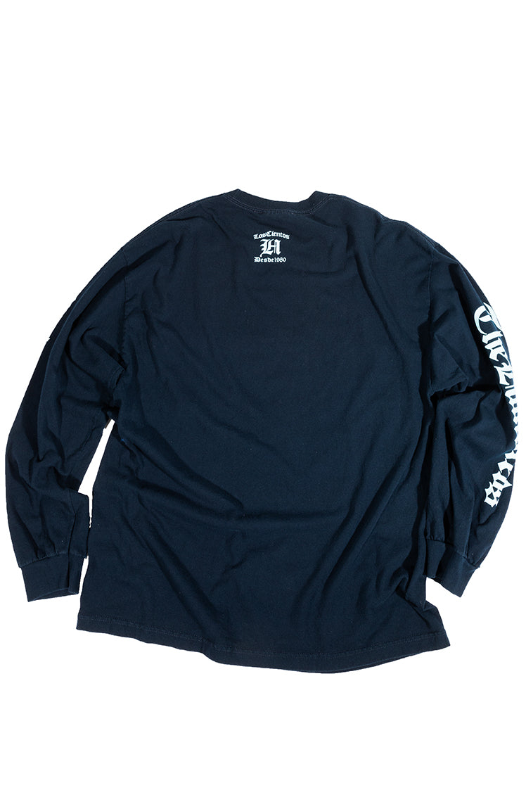 The Hundreds Los Cientos Longsleeve T-Shirt Navy XL