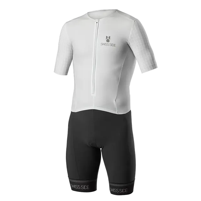 Swiss Side AERO Tri Suit Classic Triathlonanzug Dunkelgrau
