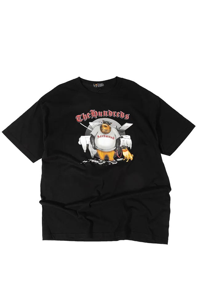 The Hundreds Screen Archwood T-Shirt schwarz XL Vintage