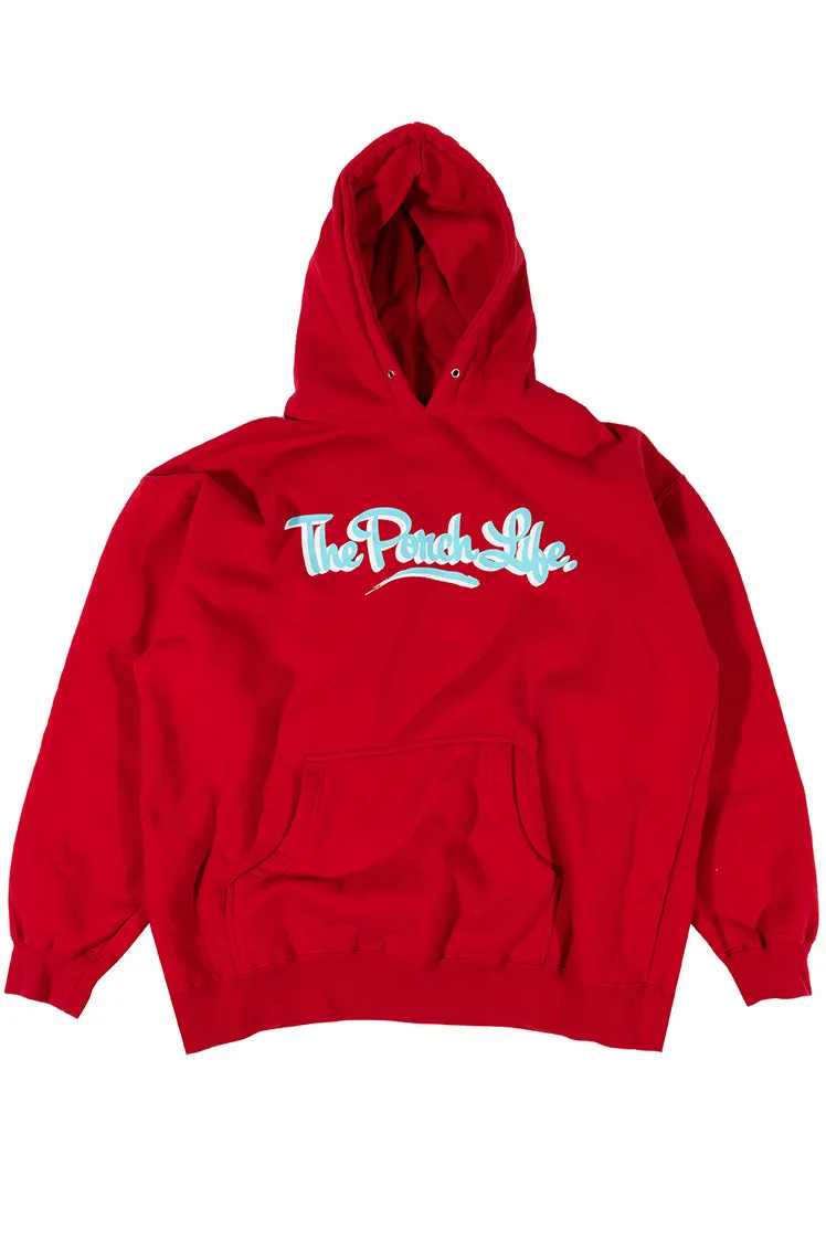 The Hundreds Porch Life Pullover Rot XL Vintage