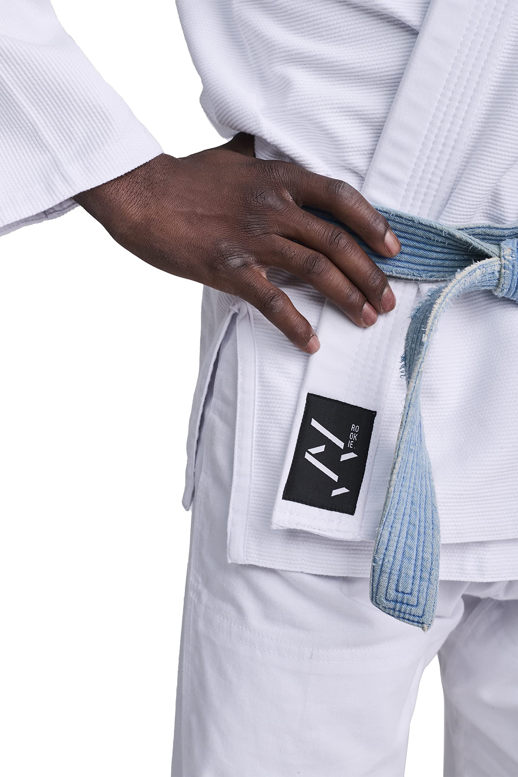 Ippon Gear Rookie BJJ-Anzug A1L Weiß mit Gürtel