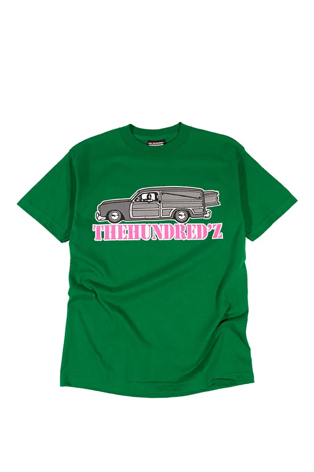 The Hundreds Graphic Tees ZZZ T-Shirt grün M Vintage
