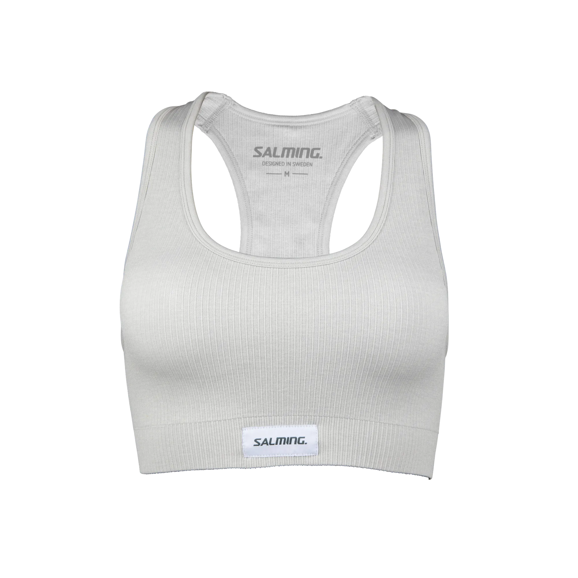 Salming Soft Rib Bra Sport-BH M schwarz leicht