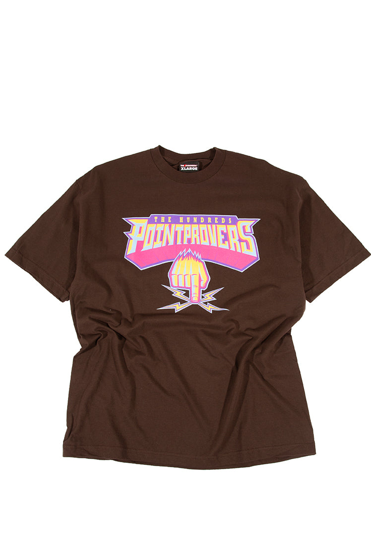 The Hundreds Point Provers T-Shirt Braun XL Vintage